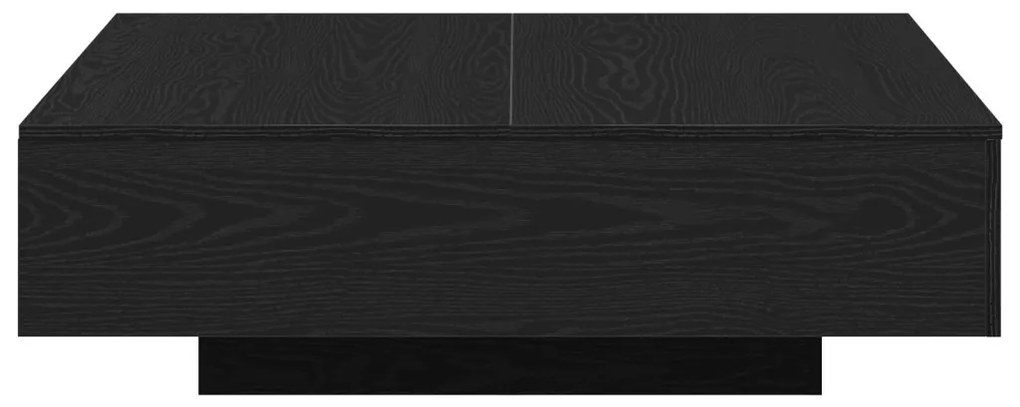 Dohányzóasztal Musta tammi 100 x 100 x 31 cm Faanyag