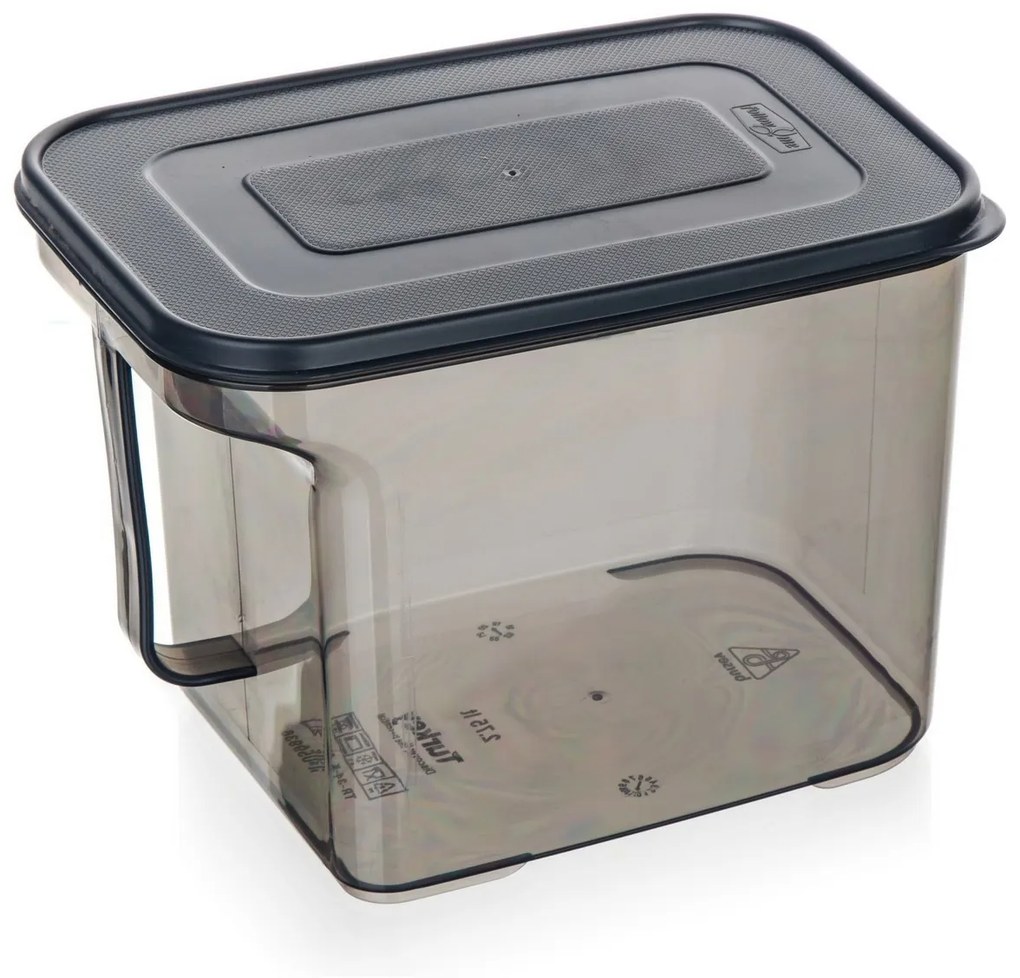 Banquet ZOYA tárolóedény füllel 2,75 l, füstös, 2,75 l