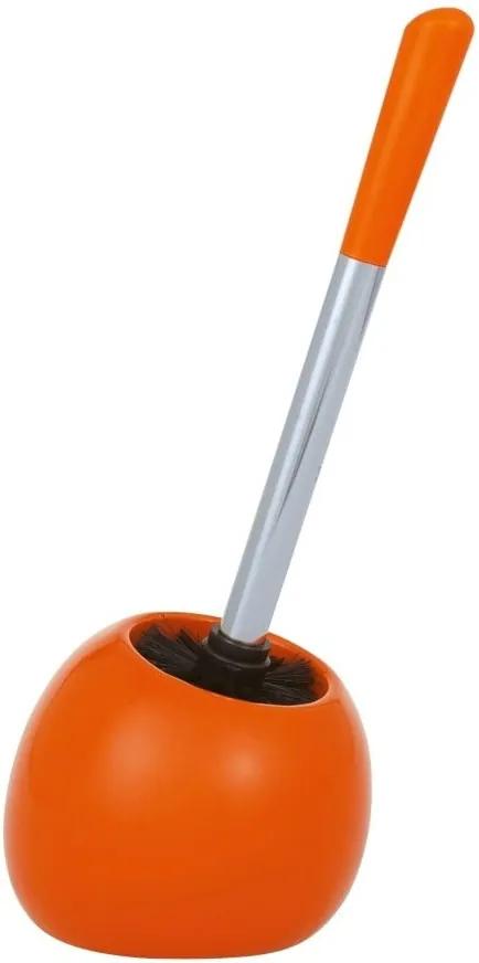 Polaris Orange narancssárga WC-kefe - Wenko