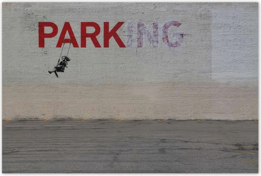 Poszterek 120x80 Banksy Parking