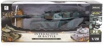 Zegan Abrams Tank Infracsata Vs Tank Csaták Szett Tank 1:28 Méretarány