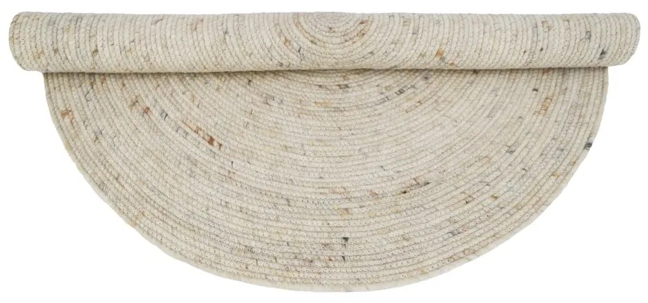 Krémszínű gyerek szőnyeg ø 110 cm Neethu Avoine – Nattiot