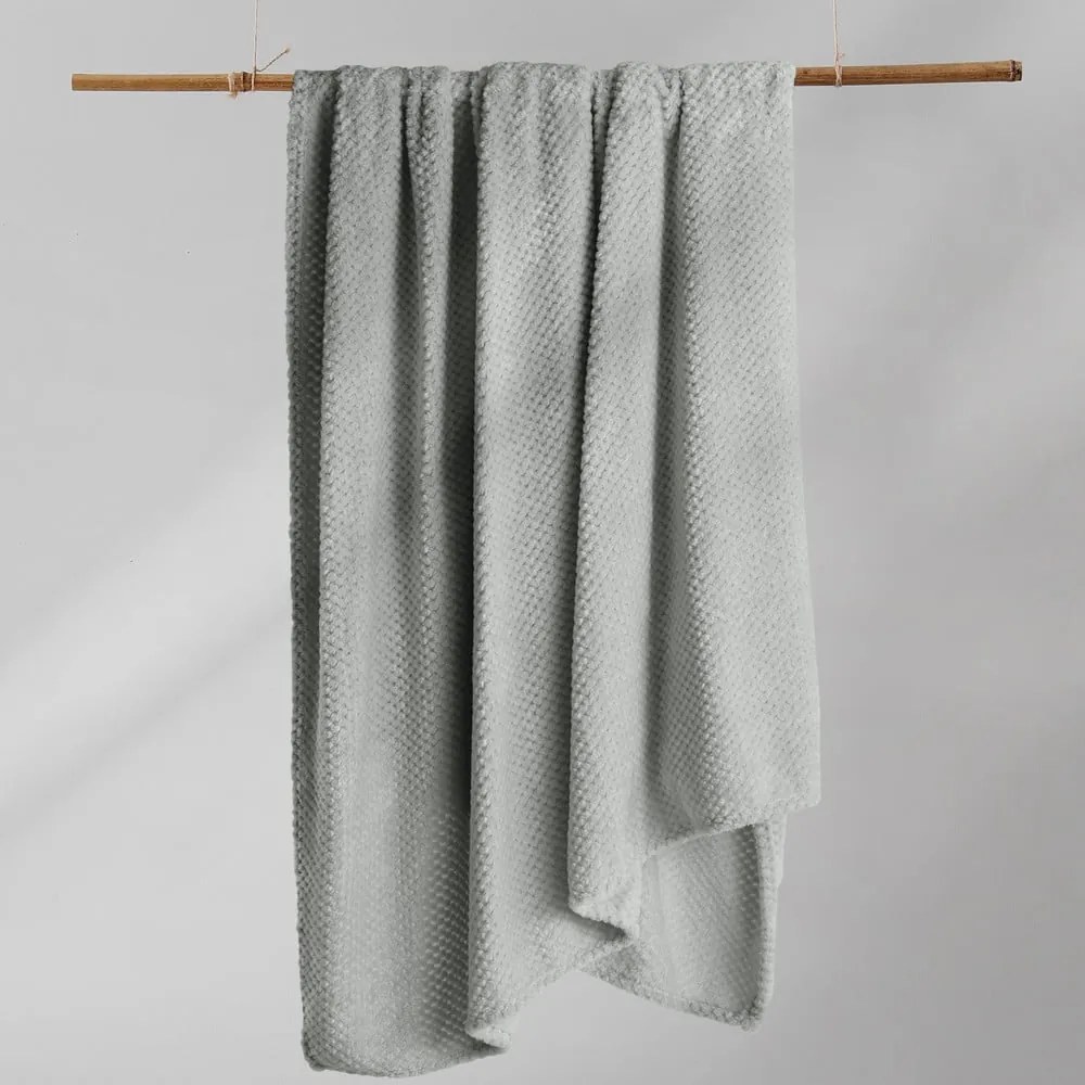 Henry szürke mikroszálas ágytakaró, 240 x 220 cm - DecoKing