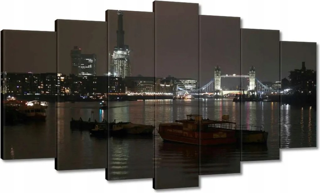 Festmények 140x80 London éjszaka