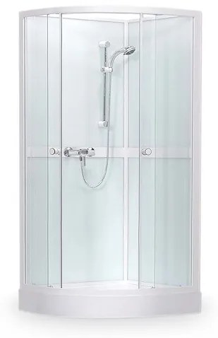 Zuhanykabin negyedkör 80x80 cm Roth Project 4000248