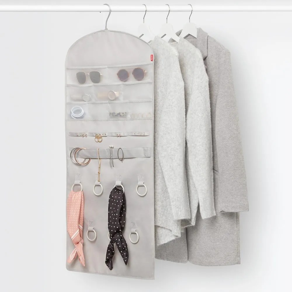 Függő műanyag gardrób rendszerező – Rayen