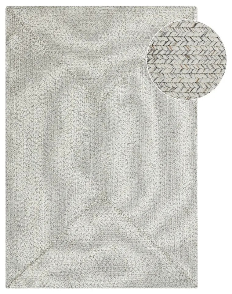 Fehér-bézs kültéri szőnyeg 230x160 cm - NORTHRUGS