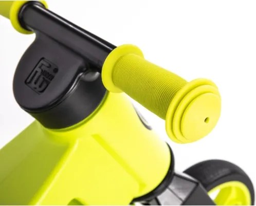 Funny Wheels - Toló- és futóbicikli 2 az 1-ben RIDER SUPER SPORT zöld/fekete