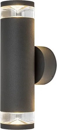 RÁBALUX 77072 TORNIO Modern Kültéri Fali Lámpa Antracit GU10 IP44