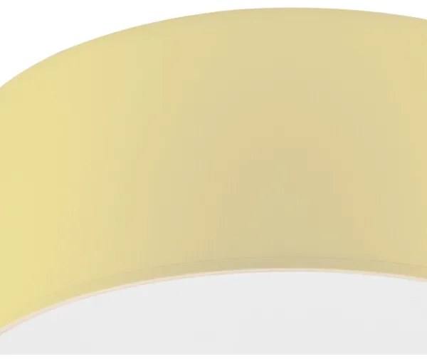 Mennyezeti lámpa SIRJA PASTEL 1xE27/60W/230V átm. 35 cm sárga
