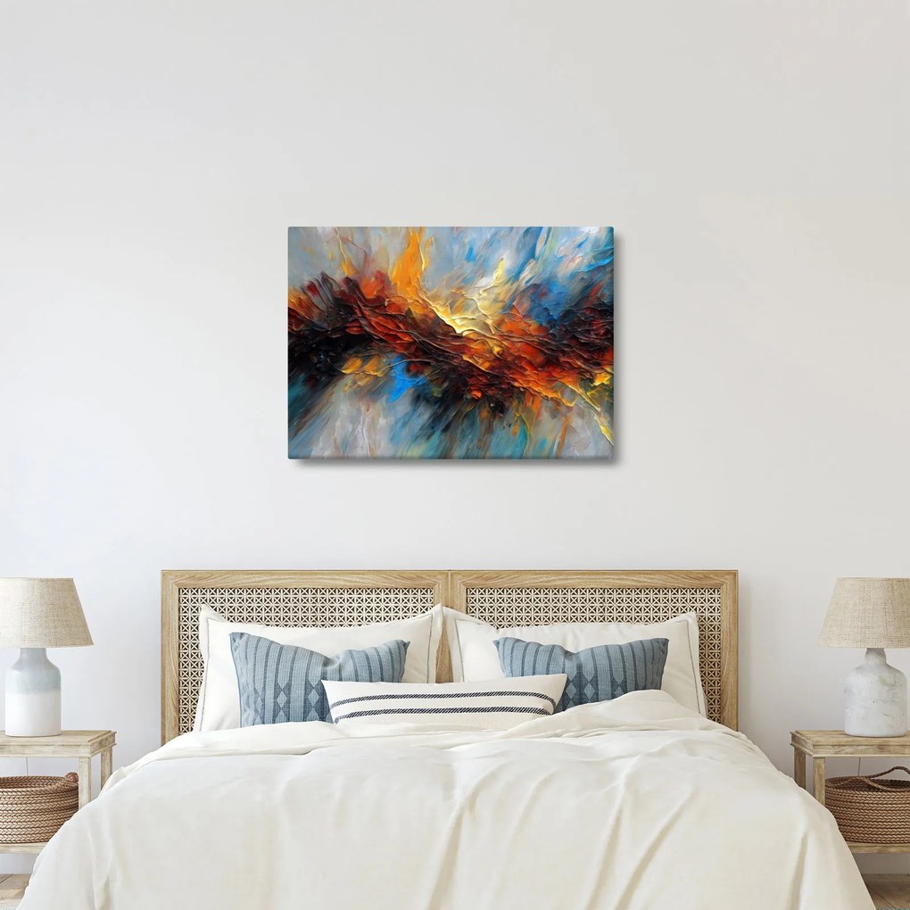 Kép - Színes textúra (70x50 cm)