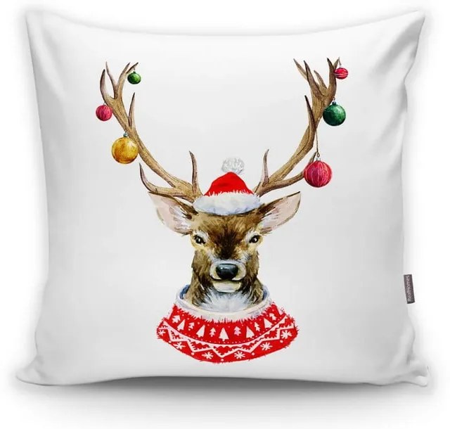 Christmas Ornamets 4 db karácsonyi párnahuzat és asztali futó szett - Minimalist Cushion Covers