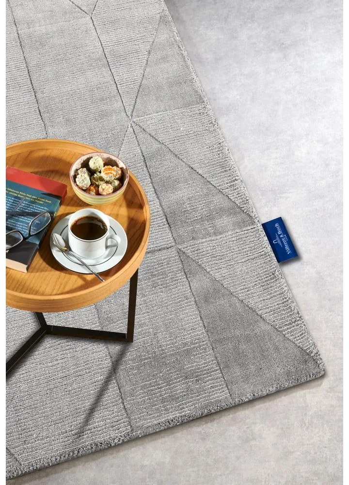 Szürke kézi szövésű gyapjú szőnyeg 120x170 cm Ursule – Villeroy&Boch