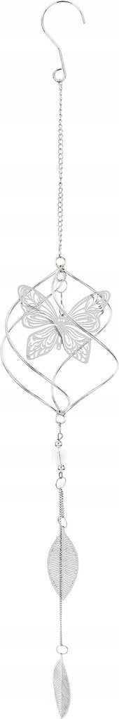 Függő Dekoráció Fém Kerti Dekoráció Ezüst