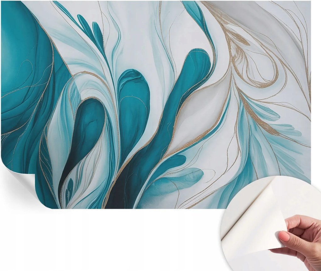 Fotótapéta Dekoratív Fali Tapéta Fotók Folyékony minták 104x70