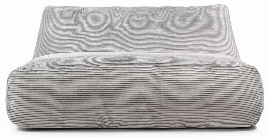 Barna kordbársony babzsákfotel Sofa Tube 160 – SLOWDOWN