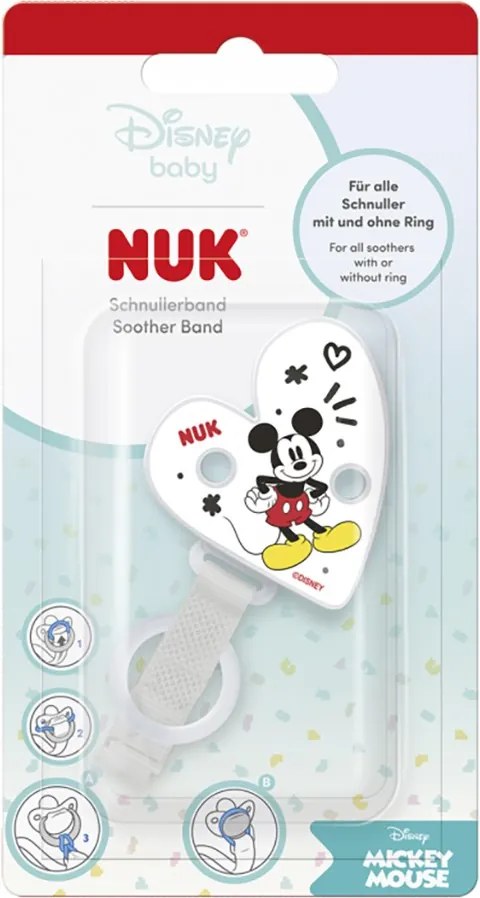 Cumitartó szalag NUK Disney Mickey