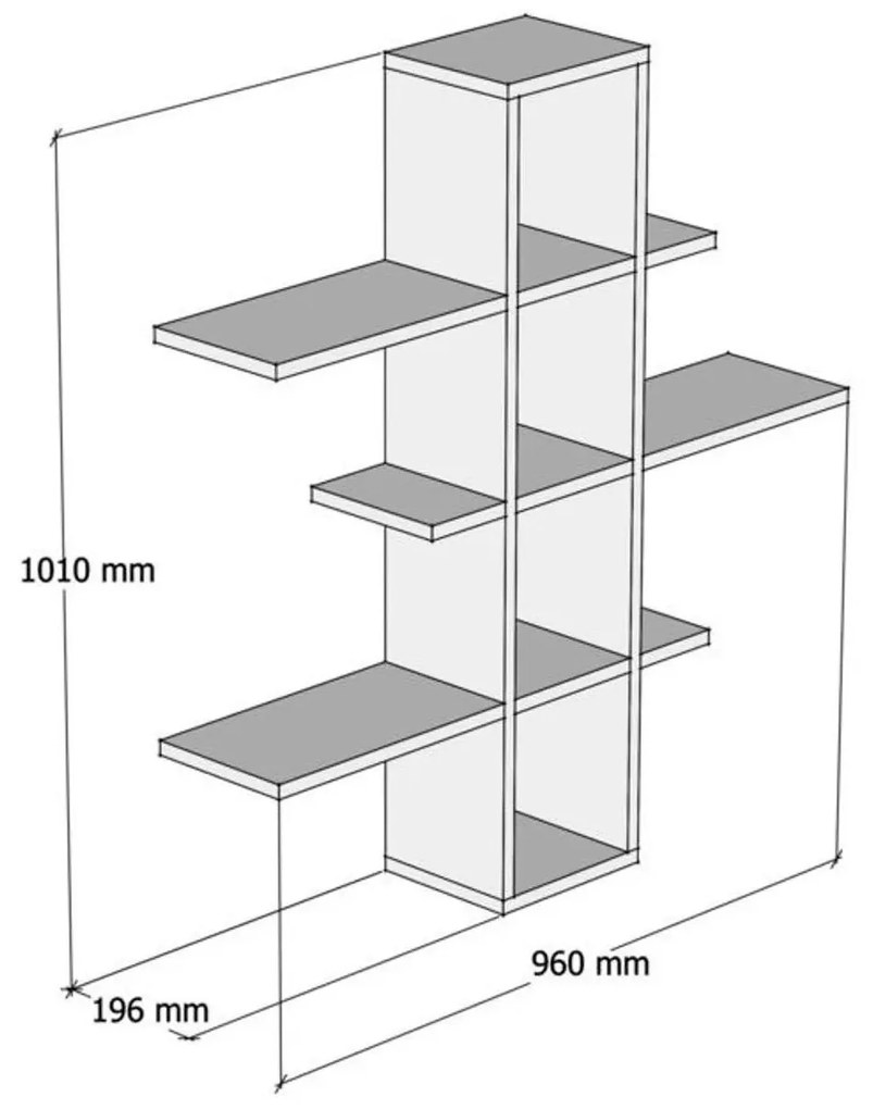 Polc Kekane (dió + fehér) . 1095919
