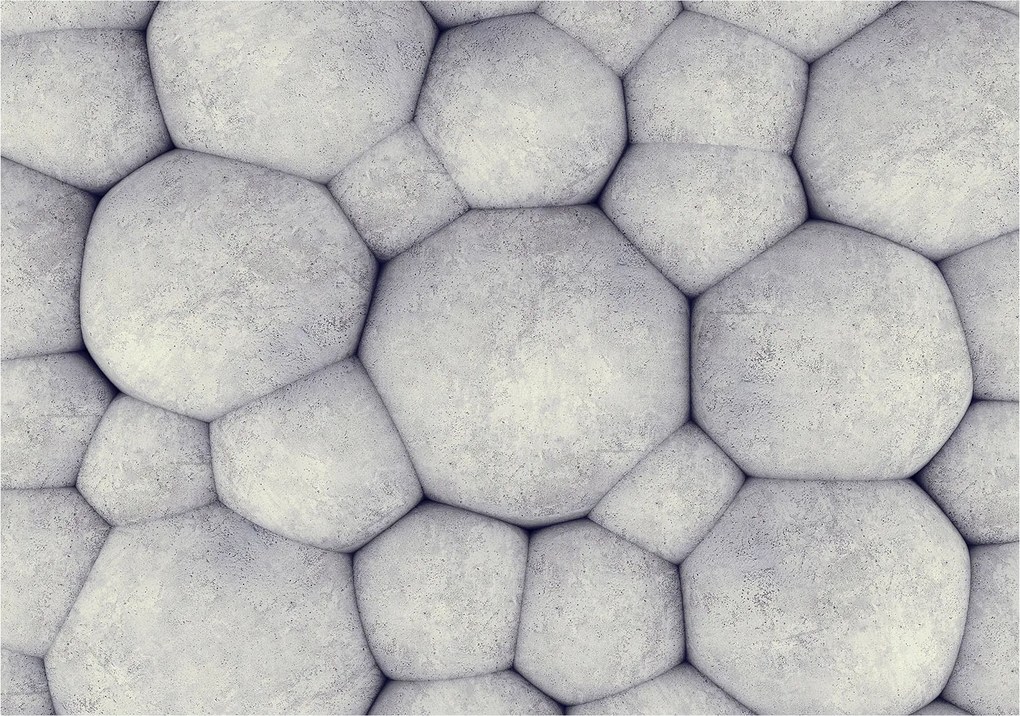 Flizelin fotótapéta Absztrakt kerekek Geometriai számlák 416x254 +ragasztó