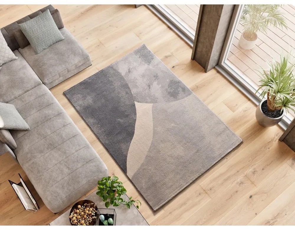 Szürke szőnyeg 140x200 cm Monic – Universal