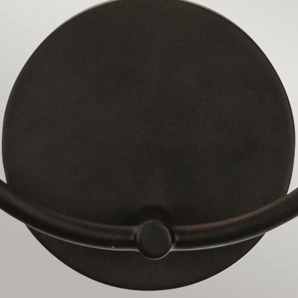 Alora Mood ALM-SYLVIA-2WB-BK-CL - SYLVIA fali lámpa 2xE14/40W/230V fekete