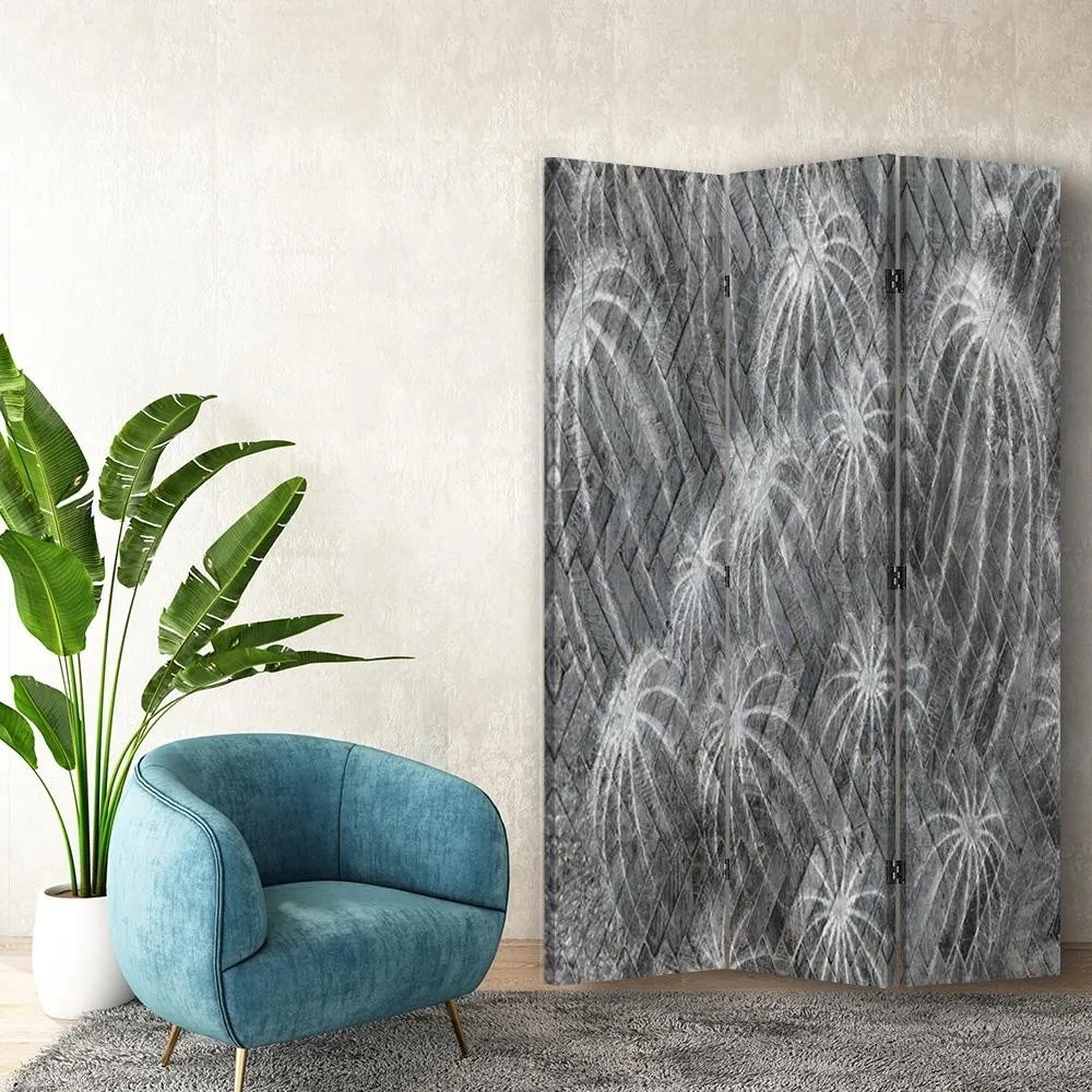 Gario Paraván Kaktusz absztrakt Méret: 180 x 170 cm, Kivitelezés: Parafa paraván