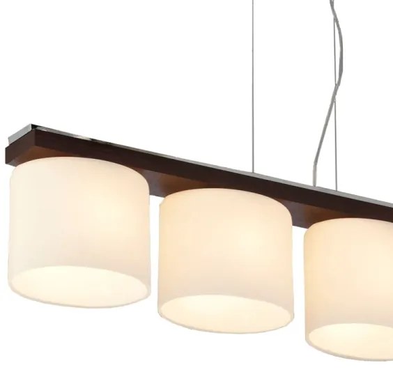 Argon 1550 - Csillár CARLO 4xE27/60W/230V barna