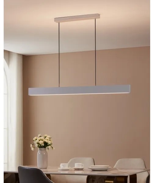 Eglo 900879 - LED RGBW Dimmelhető csillár zsinóron ANDREAS-Z LED/38W/230V fehér