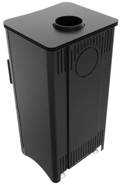 Kratki KOZA/K5/S/W 7kW acél kandalló kályha, 150mm pr.