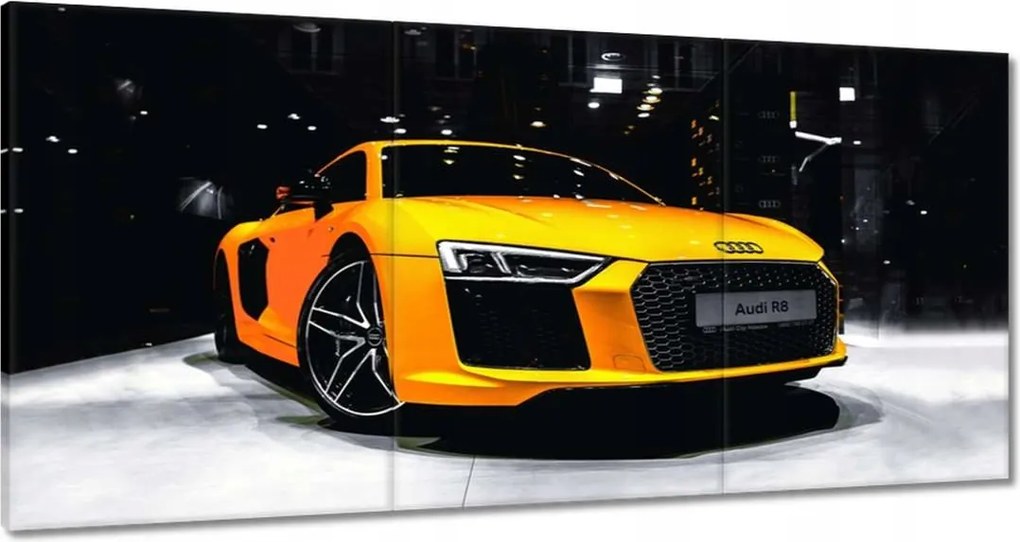 Képek 120x60 Sárga Audi Audica R8