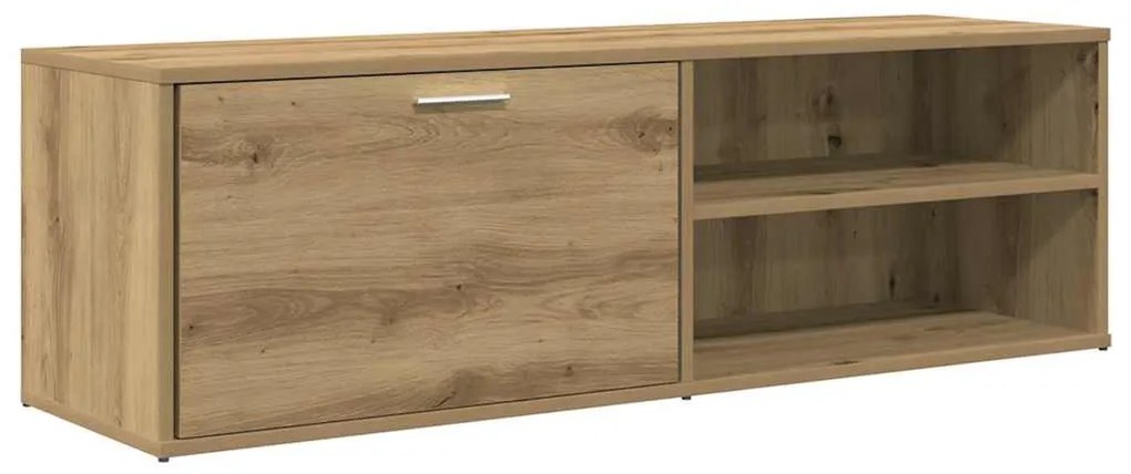 TV szekrény Artisan tölgy 120x34x37 cm Műanyag fa