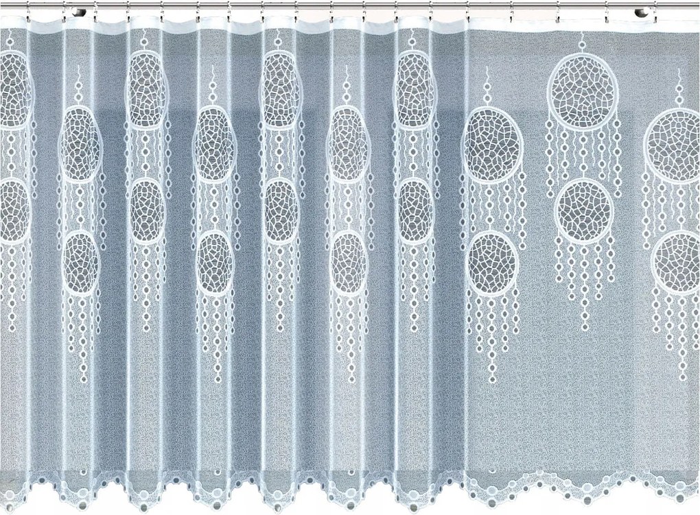 Mg Függöny 35687 Fehér 200x160 kész Bt Fogó