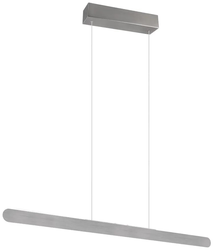 Világosszürke LED függőlámpa Helios – Trio