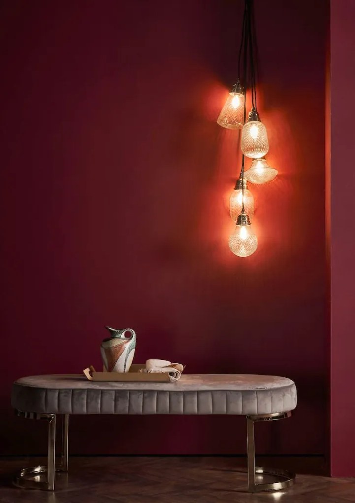 Dar Lighting LASHIRA LAS0540 Függőlámpa 5x40W/E14