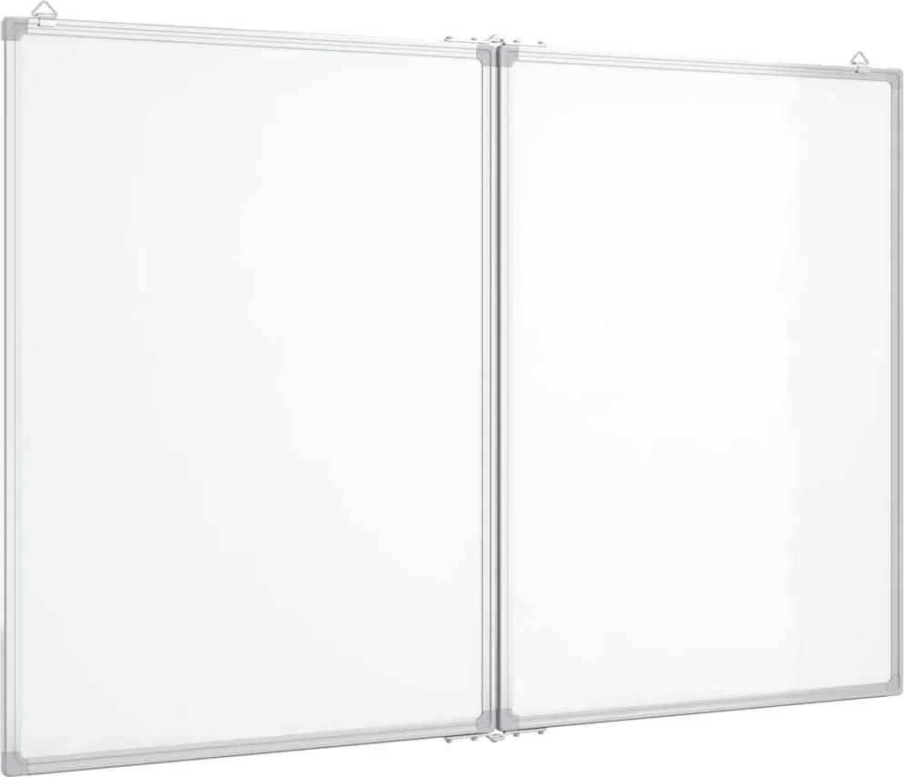 vidaXL összecsukható alumínium mágnestábla 100x80x1,7 cm