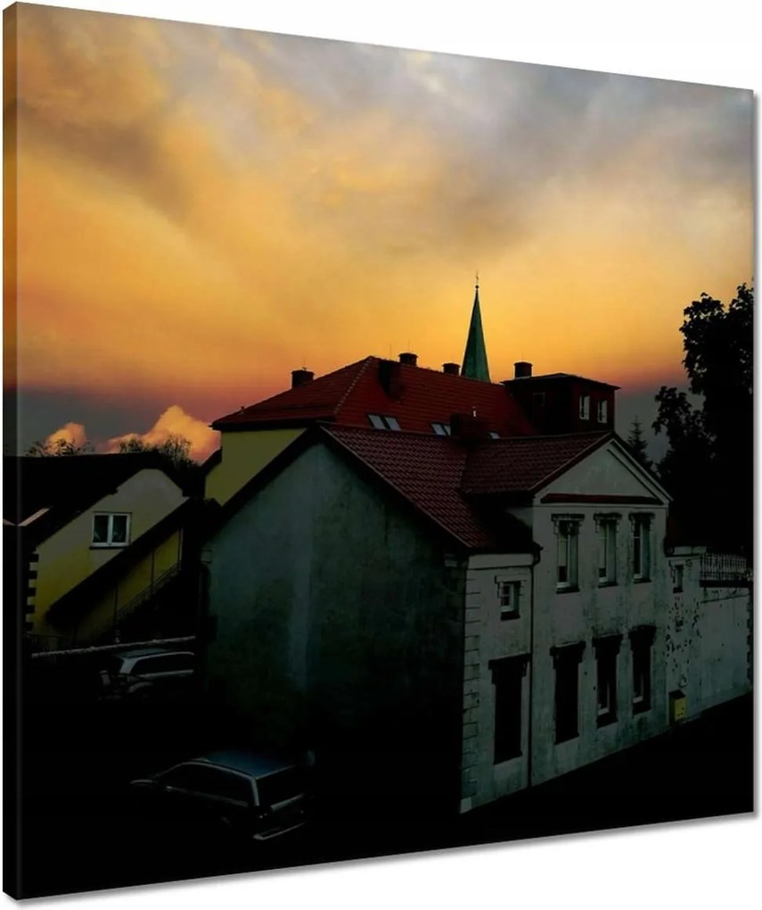 Vászonkép 50x50 Naplemente