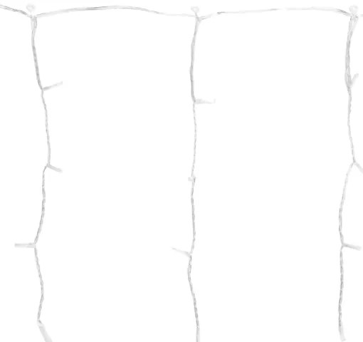 Aigostar - LED kültéri karácsonyi fényfüzér 200xLED/3,6W/230V/8 üzemmód 10x0,4m IP44 hideg fehér