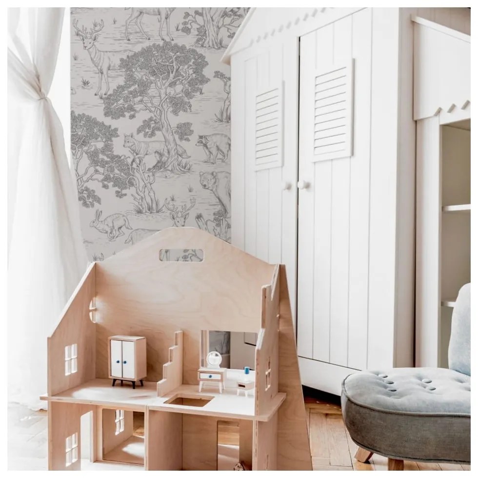 Papír gyerek tapéta 100 cm x 280 cm Animals – Dekornik