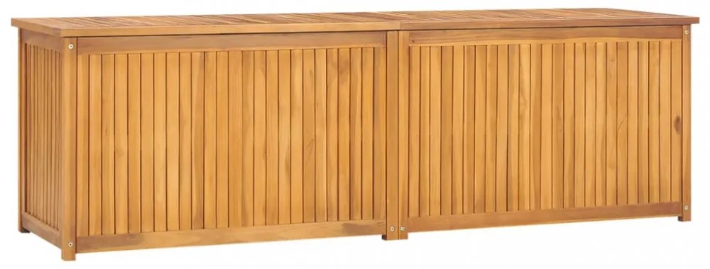 tömör tíkfa kerti láda 175 x 50 x 55 cm