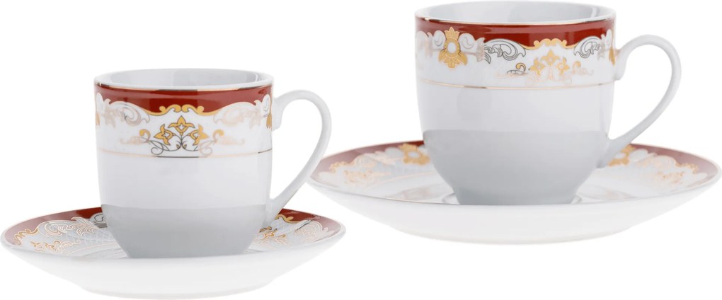 TEMPO-KONDELA GARIDA TYP 2, étkészlet, 57 db-os szett, porcelán