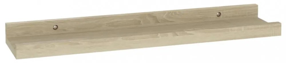 4 db sonoma tölgy színű fali polc 40 x 9 x 3 cm