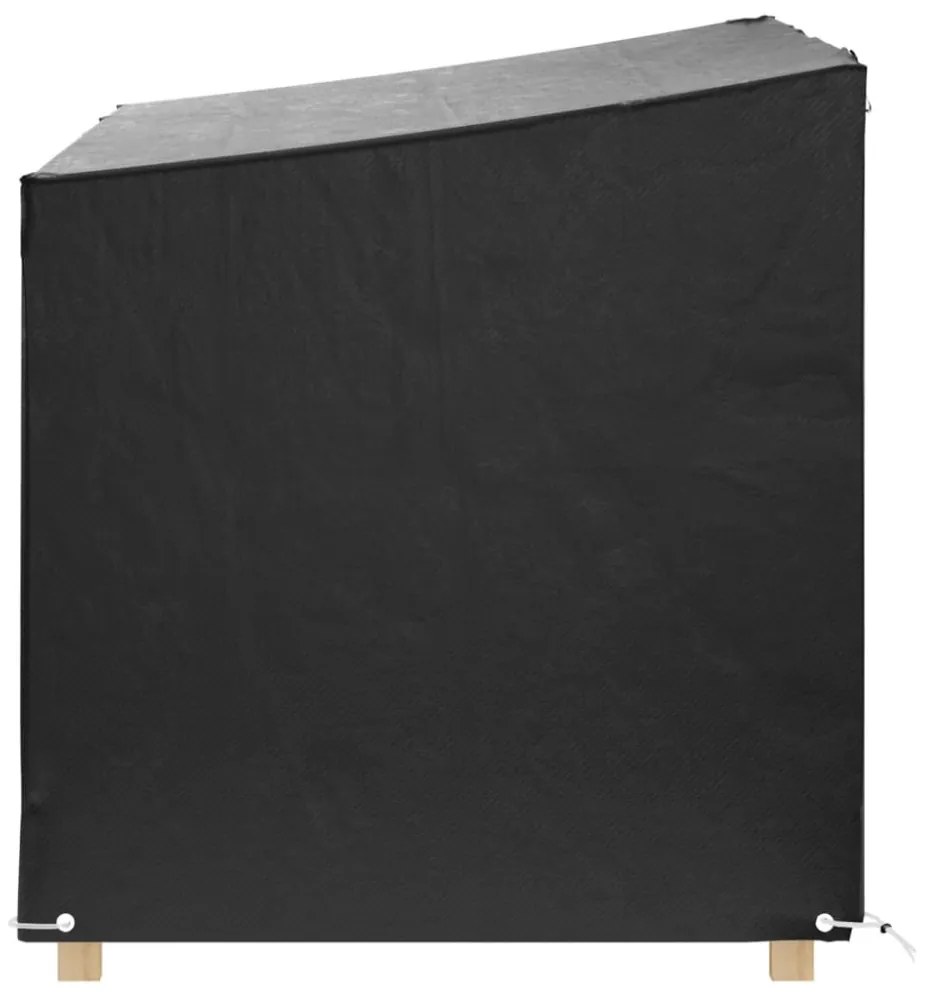 2 db polietilén hintapad huzat 12 fűzőlyukkal 215x150x130/150cm