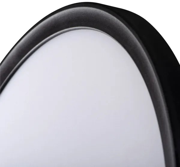 Kanlux 31505 - LED Fürdőszobai mennyezeti lámpa AZPO LED/22W/230V átm. 42 cm IP54 fekete