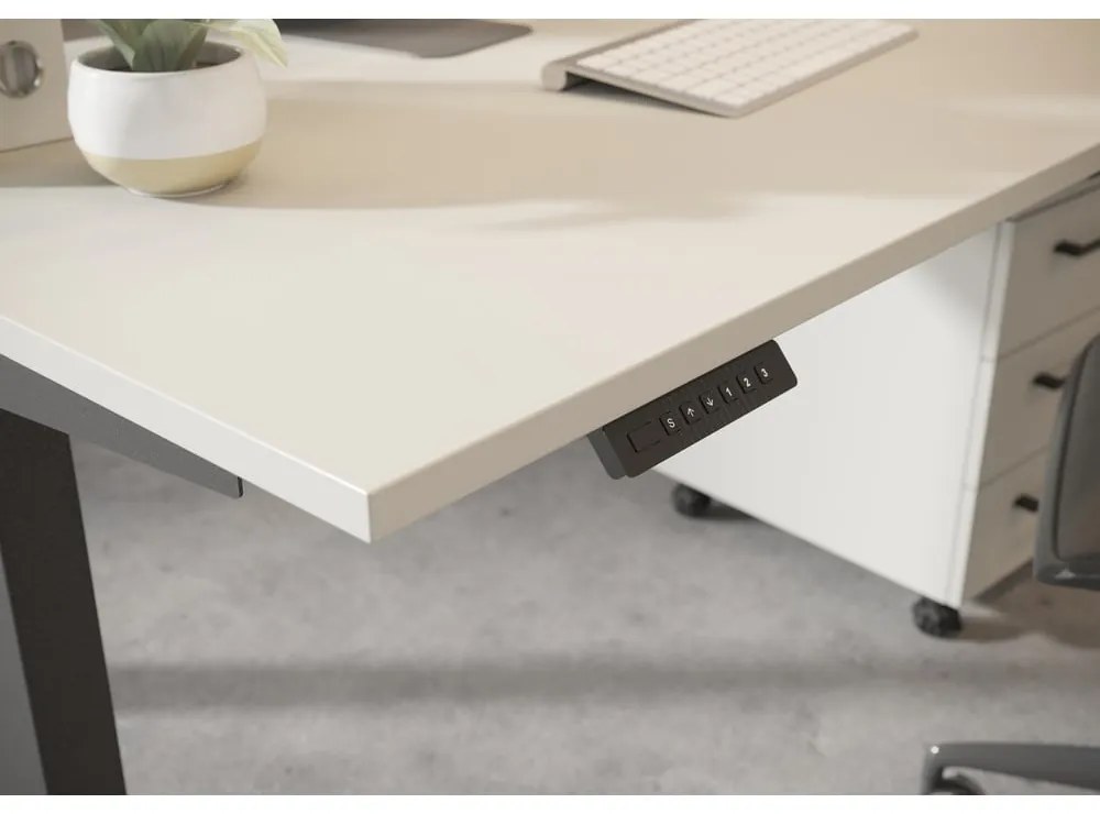 Íróasztal elektromosan állítható magassággal 80x160 cm Agenda – Germania