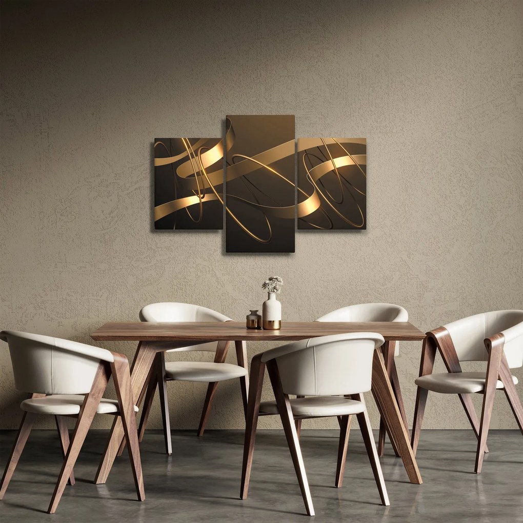 Kép - bronz szalagok (90x60 cm)