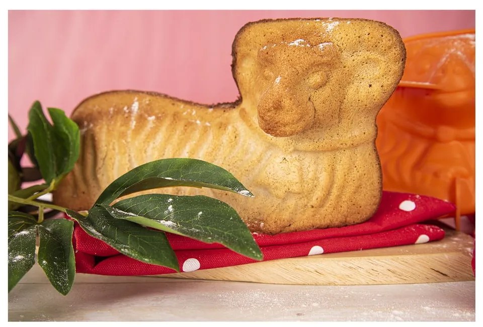 Szilikon sütőforma bárány alakú tortához 17x31 cm Beránek – Orion