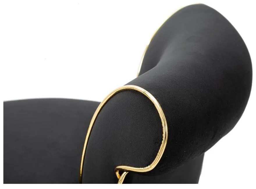 Kék bársony bárszék 96 cm Luxy – Mauro Ferretti