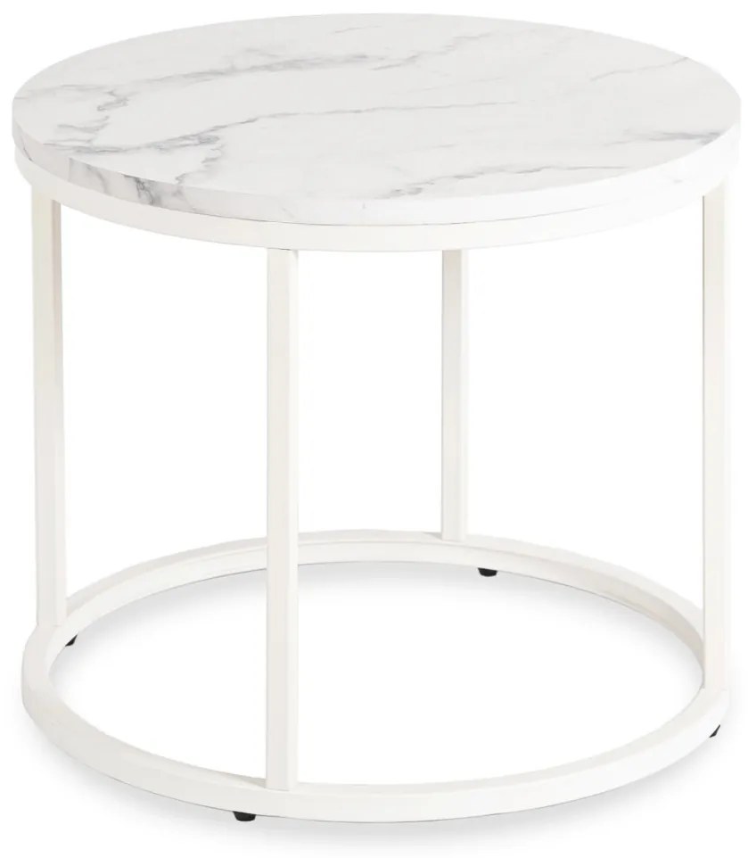 Dohányzóasztal Fehér Márvány AGNES