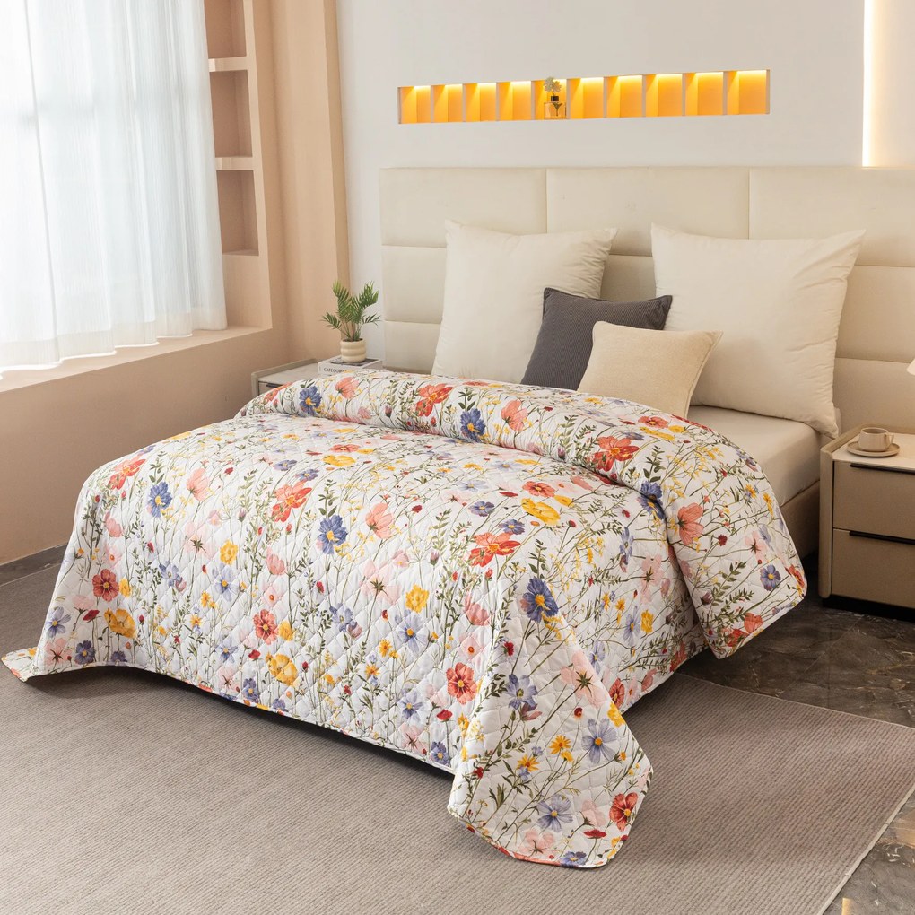 ágytakaró WILDFLOWERS, színes Méret: 170 x 210 cm