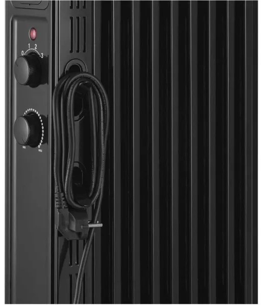 Sencor - 9 bordás olajradiátor 800/1200/2000W/230V fekete